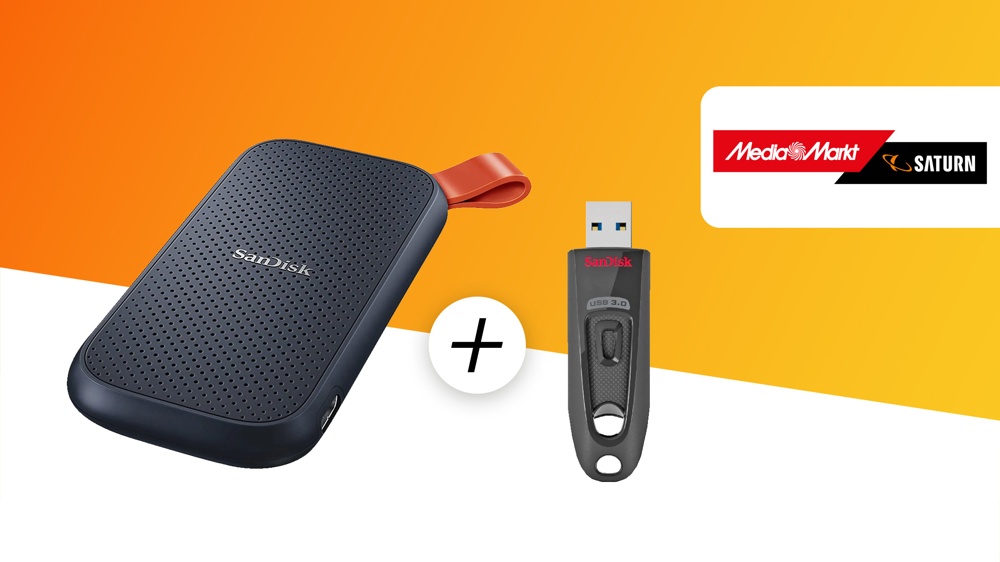 SanDisk-Doppel: SSD mit 1 TB + USB-Stick mit 64 GB für 79 Euro ...