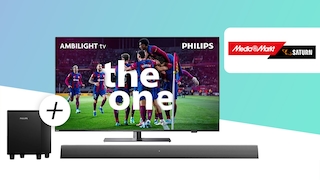 Media Markt: Guter Philips-TV mit 55 Zoll und Soundbar für nur 799 Euro