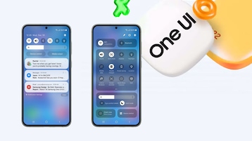 One-UI-Logo und Galaxy-Handys