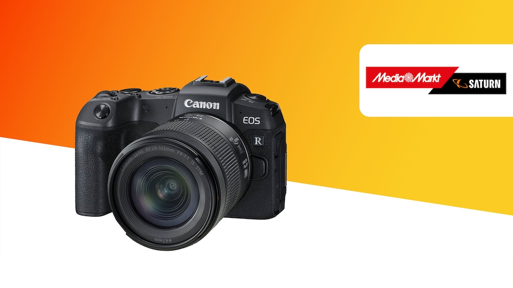 Über 90 Euro sparen: Canon EOS RP mit Objektiv günstig bei Media Markt