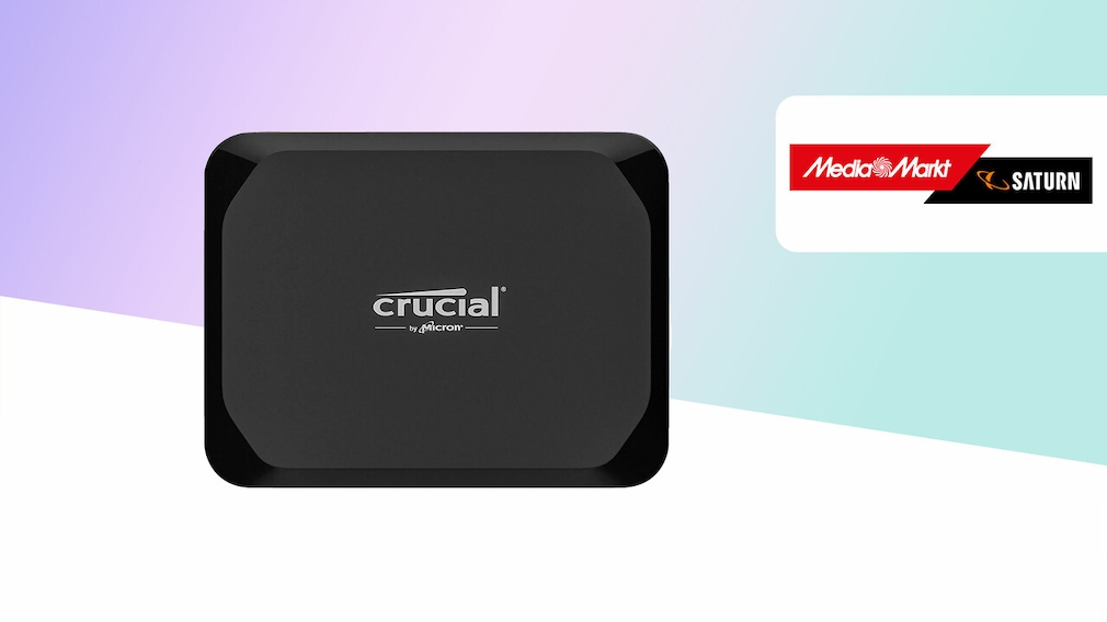 Tiefpreis bei Media Markt: Crucial X9 Portable SSD-Festplatte