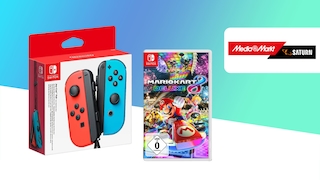 Nintendo-Switch-Deal bei Media Markt: Joy-Con-Set mit Mario Kart 8 Deluxe günstiger