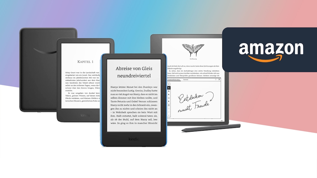 Amazon-Angebote: Gute Rabatte auf Kindle E-Book-Reader