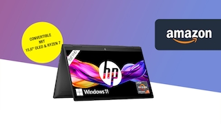 Amazon-Angebot: Convertible HP Envy x360 mit 15,6 Zoll, 1 TB SSD und Win 11 für 999 Euro