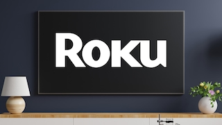 Roku auf einem Bildschirm