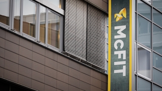 Mc-Fit-Studio von außen