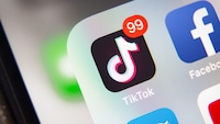 TikTok App auf Handy