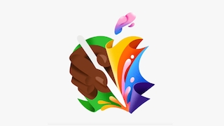 Buntes Apple Logo