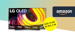 Amazon-Angebot: Großer Smart-TV von LG mit 65 Zoll, OLED und 120 Hertz für nur 1.182 Euro