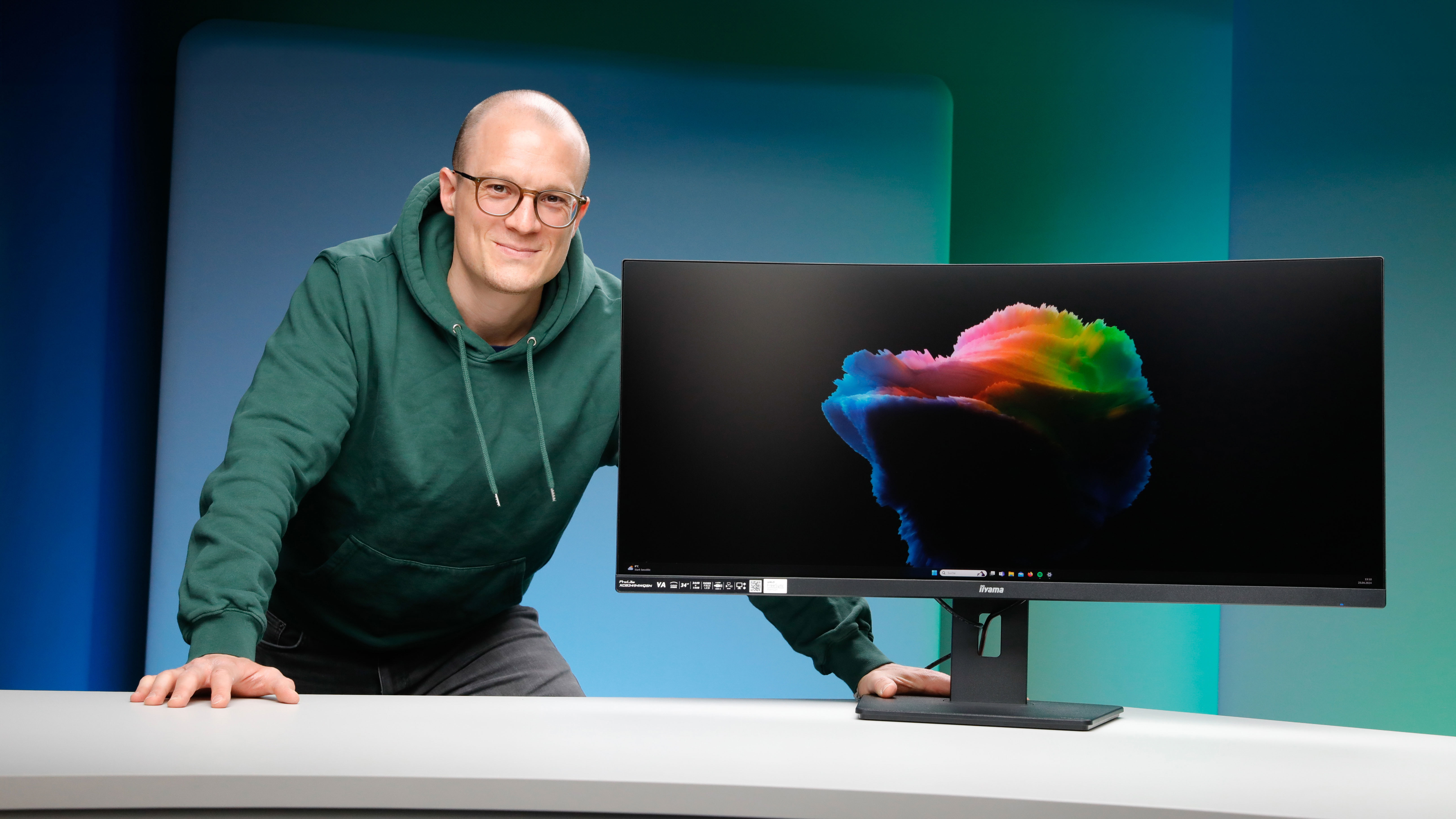 Iiyama ProLite XCB3494WQSN-B5 im Test: 120-Hertz-Office-Monitor