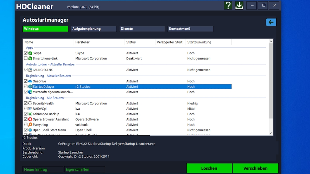 Windows: Autostarts verzögern Windows: Autostarts verzögern