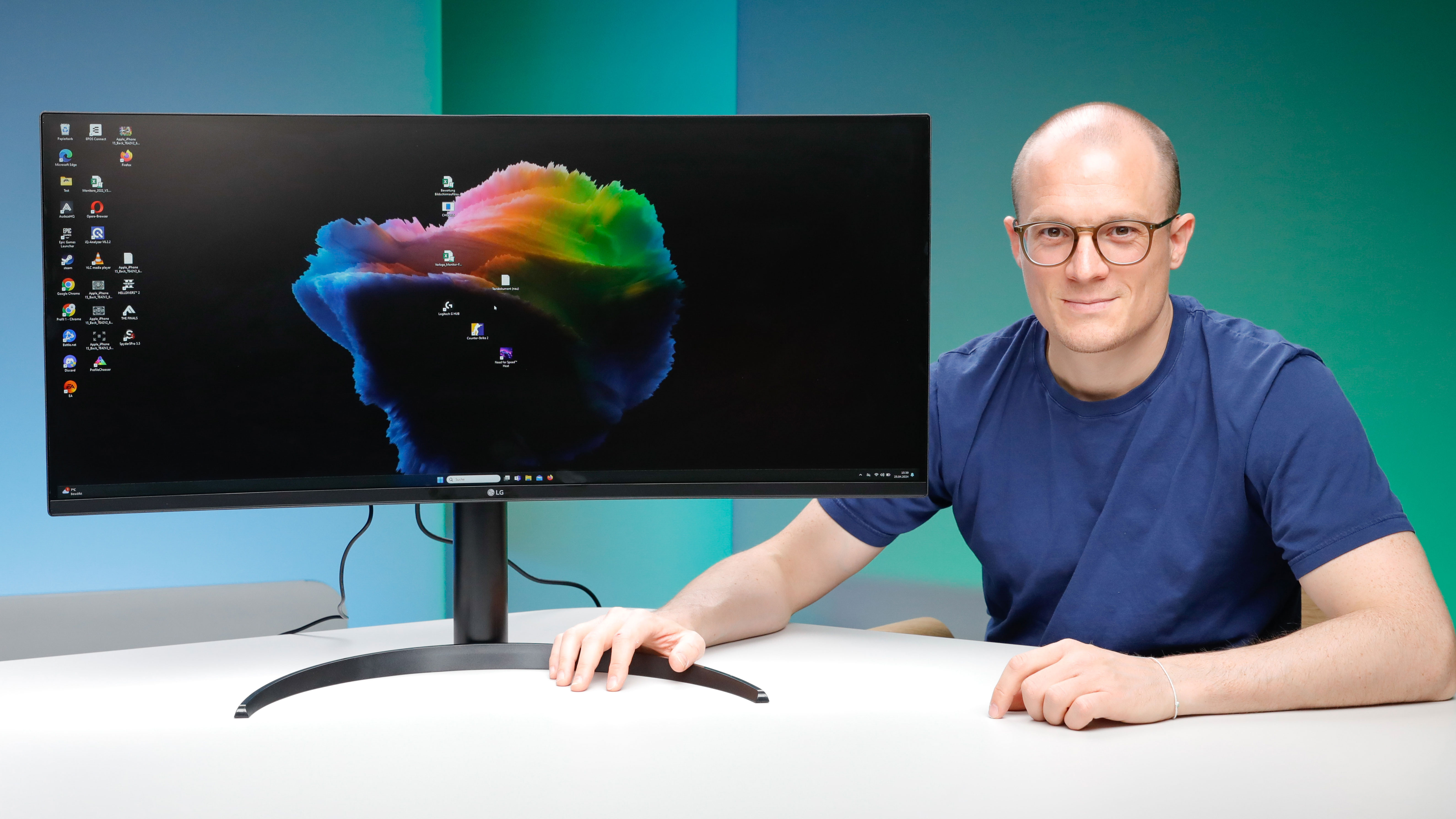 LG 34WR55QC-B im Test: Der Preistipp unter den 34-Zoll-Monitoren