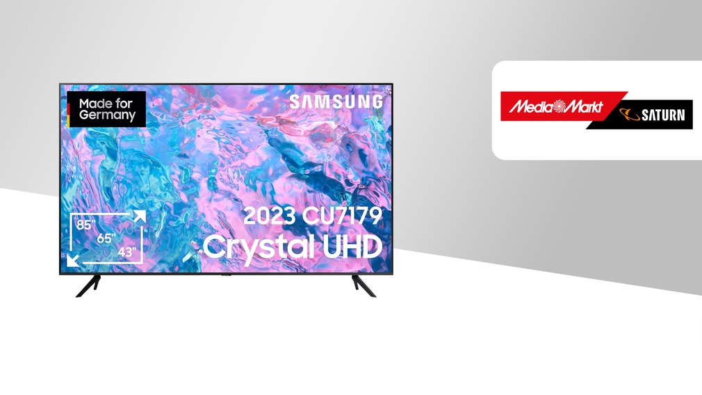 Samsung Qled 75 Zoll Media Markt Samsung CU7179: 65-Zoll-TV für unter 600 Euro bei Media Markt