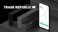 Handy mit Trade Republic App