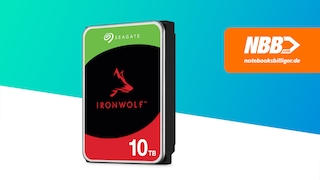 NAS-Festplatte IronWolf 10TB 3.5 Zoll SATA 6Gb/s