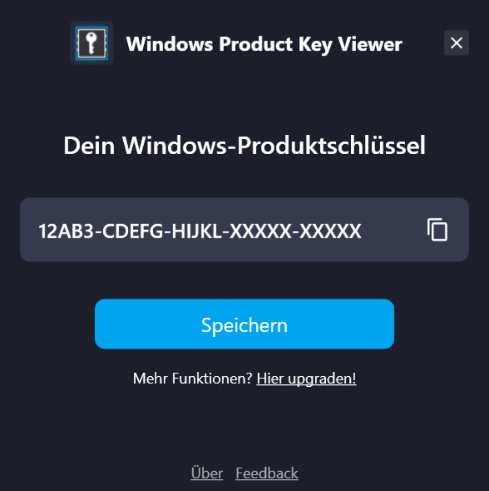 Product key viewer windows product key viewer