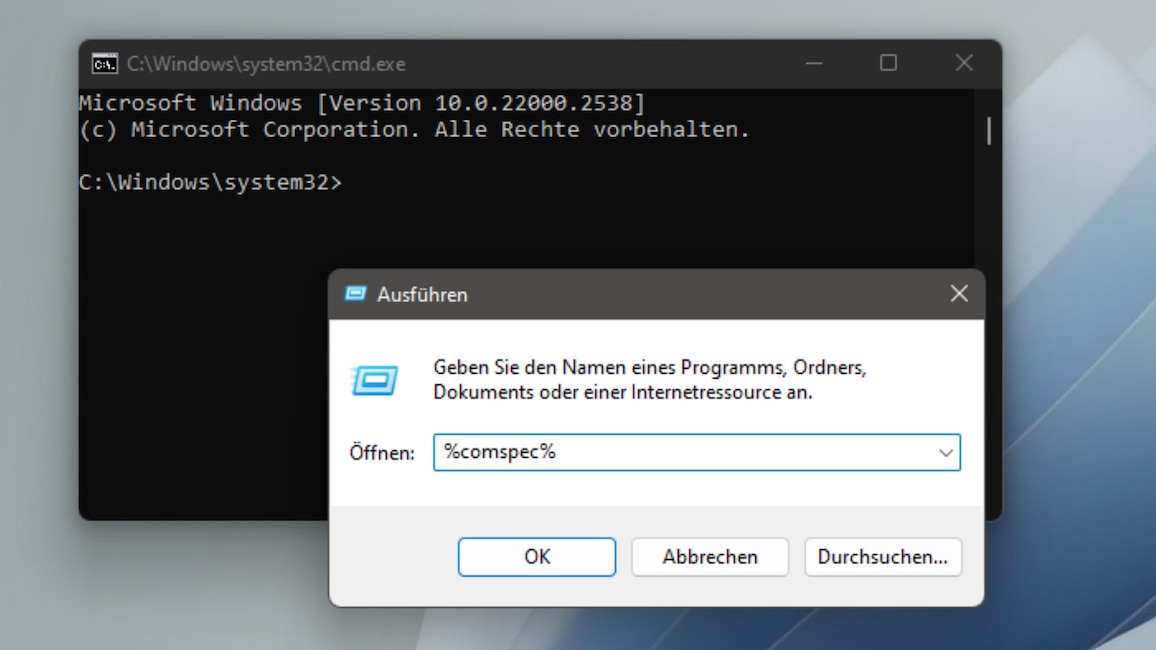Compspec ComSpec: Umgebungsvariablen-Befehl für die Windows-CMD erklärt ...