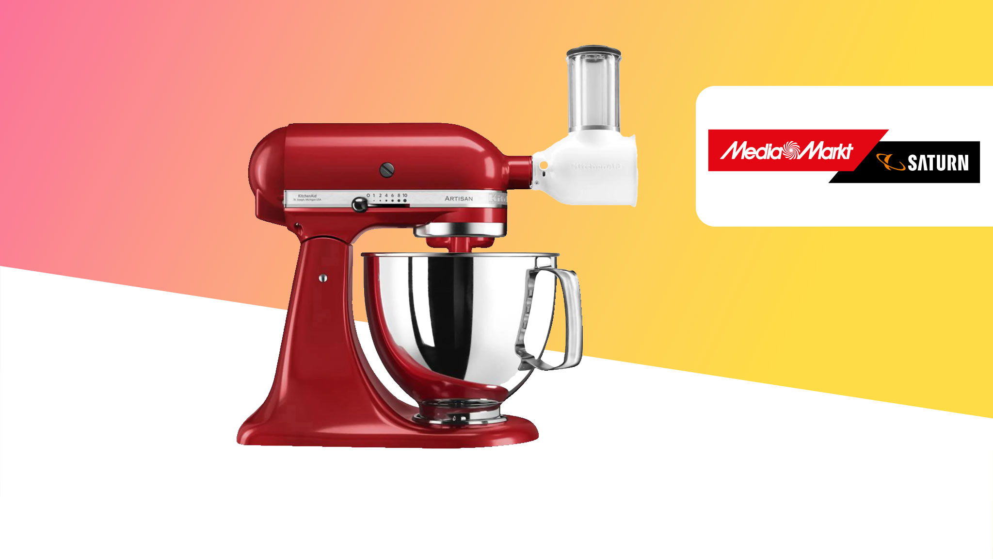 KitchenAid Deal Kuchenmaschine Gemuseschneider fur 399 Euro COMPUTER BILD