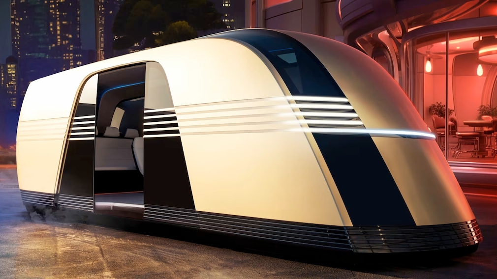 Cybercab und Robovan: Tesla zeigt Robotaxi und selbstfahrenden Bus
