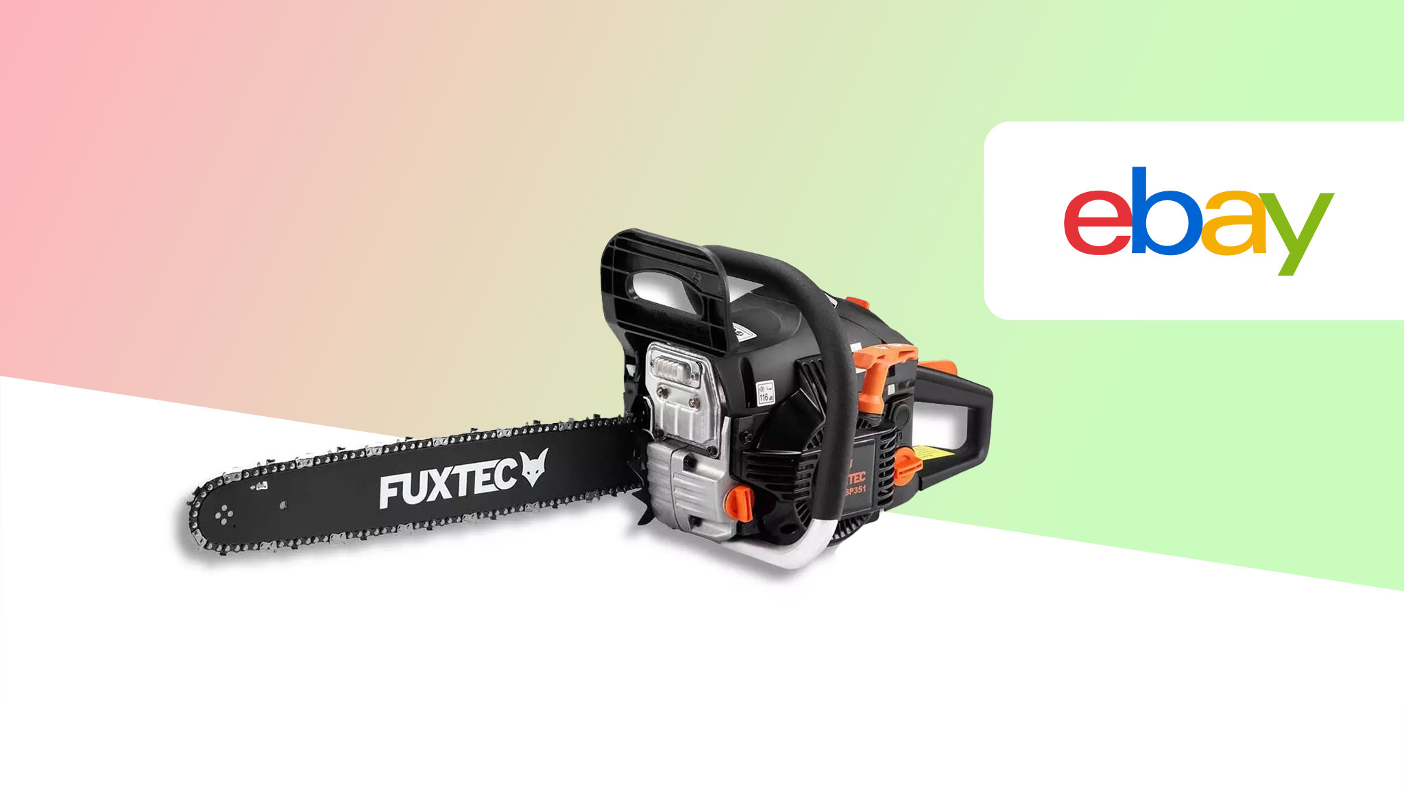 Kettensäge von Fuxtec derzeit bei Ebay für nur 100 Euro! COMPUTER BILD