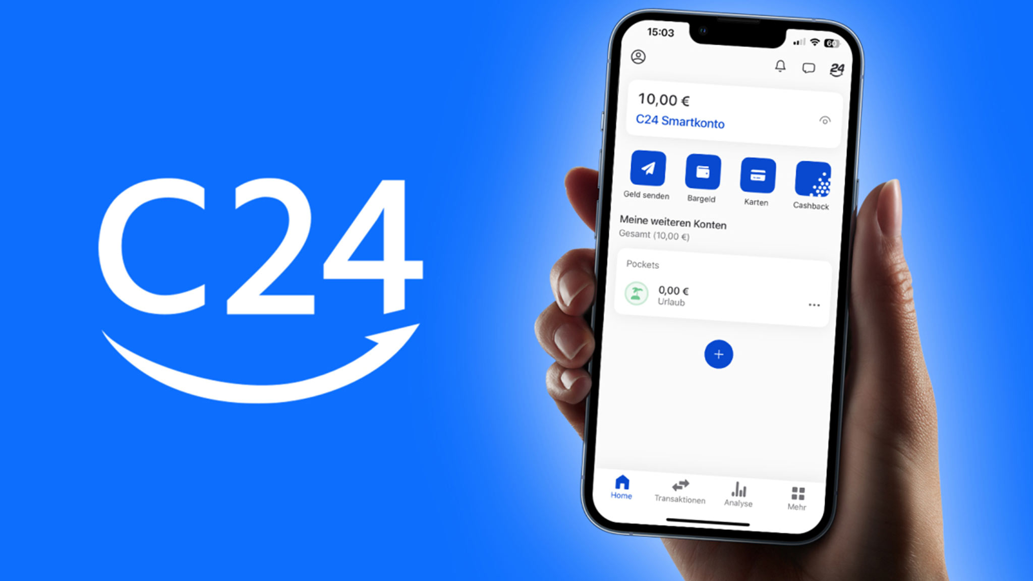 Mehr Cashback bei C24 Bank COMPUTER BILD