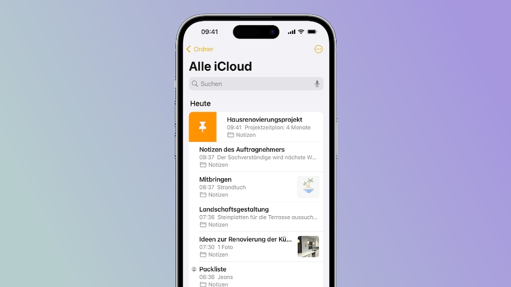Alle Notizen Auf Iphone Weg iCloud-Änderung macht Probleme in Notizen-App - COMPUTER BILD