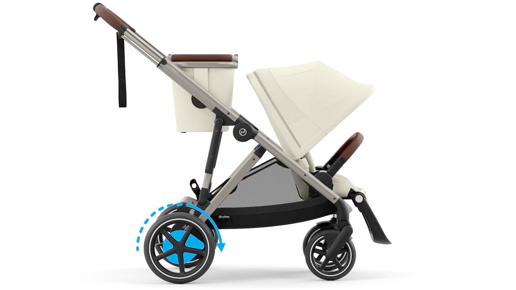 e-Gazelle S: Dieser Kinderwagen schiebt sich (fast) selbst - COMPUTER BILD