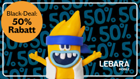 LEBARA BLACK DEAL: 50% Rabatt