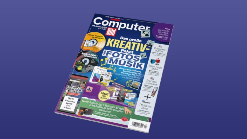 Heftvorschau: Das bietet die COMPUTER BILD 24/2025