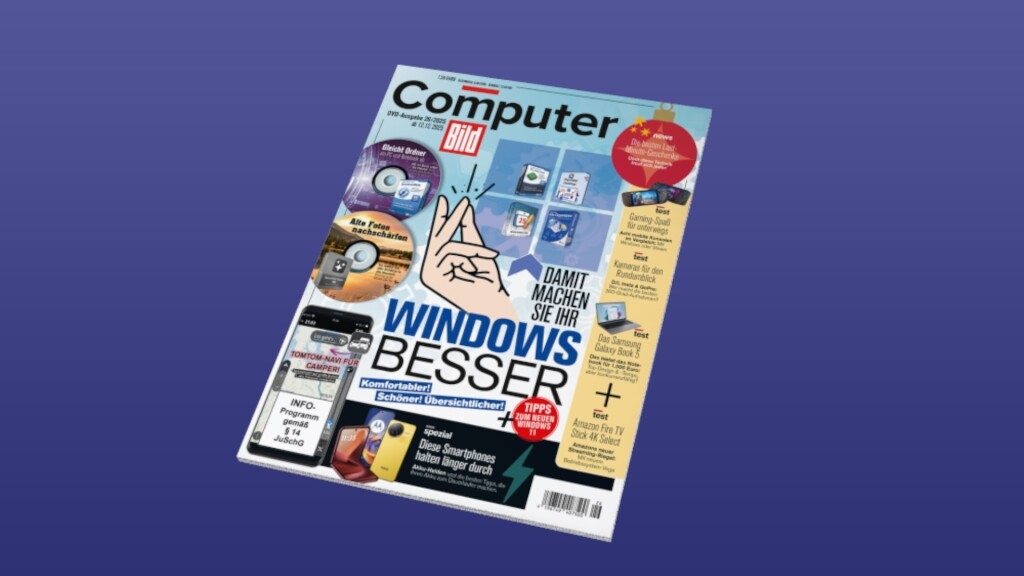 Heftvorschau: Das bietet die COMPUTER BILD 26/2025