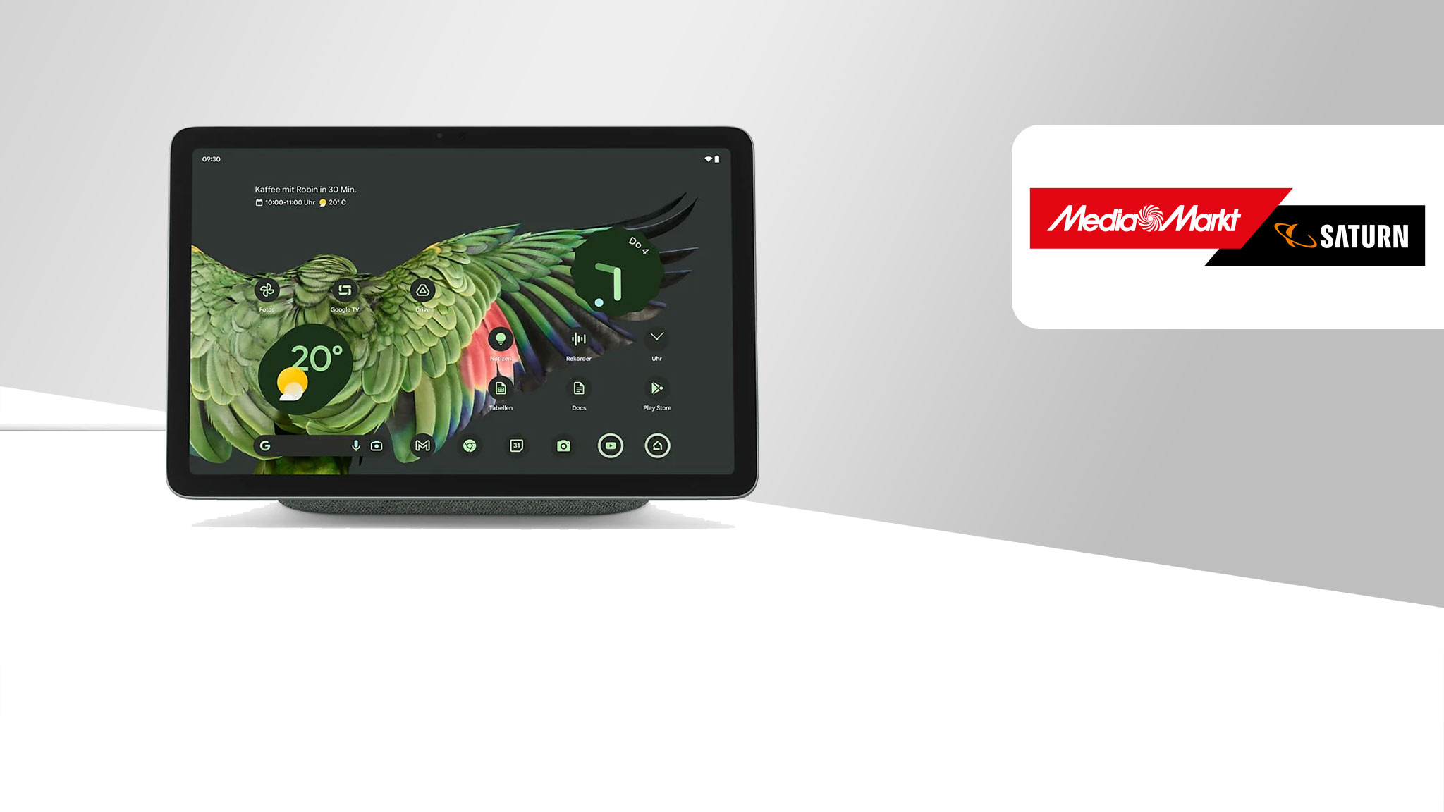 Google Pixel Tablet mit Ladedock: Zum Bestpreis bei MediaMarkt