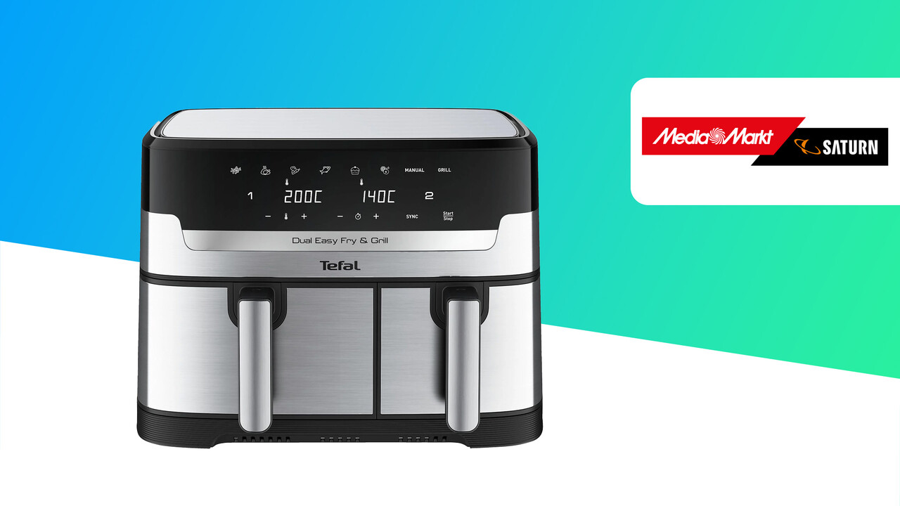 Black Friday 2024: Tefal-Airfryer Dual Easy Fry & Grill für 139 Euro ...