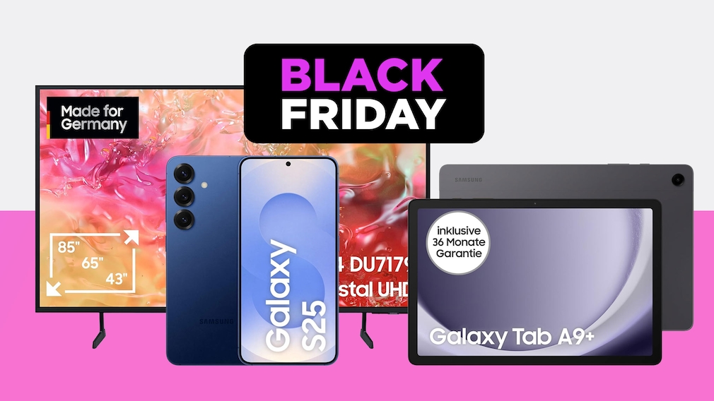 Günstiger kaufen: Samsung-Top-Technik zum Black-Friday-Finale ...
