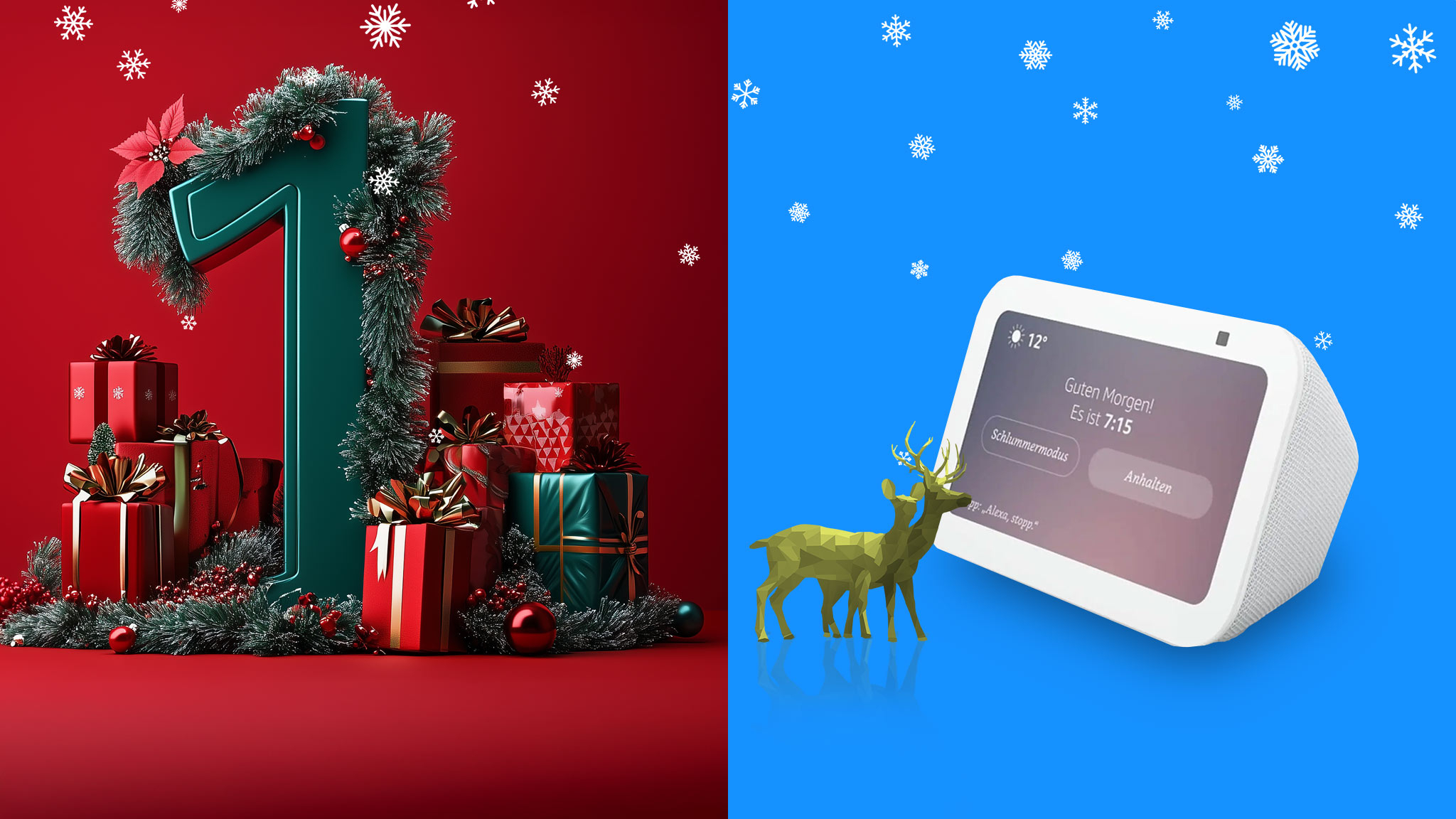 Adventskalender-Gewinnspiel 2024: Amazon Echo Show 5 - COMPUTER BILD