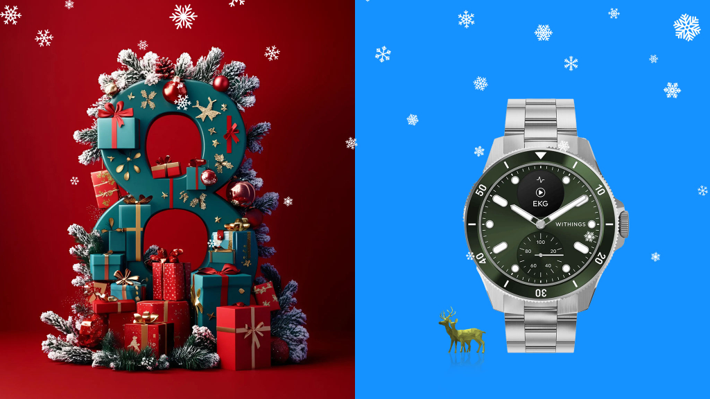 Adventskalender Tür 8: Gewinnen Sie eine Withings ScanWatch Nova