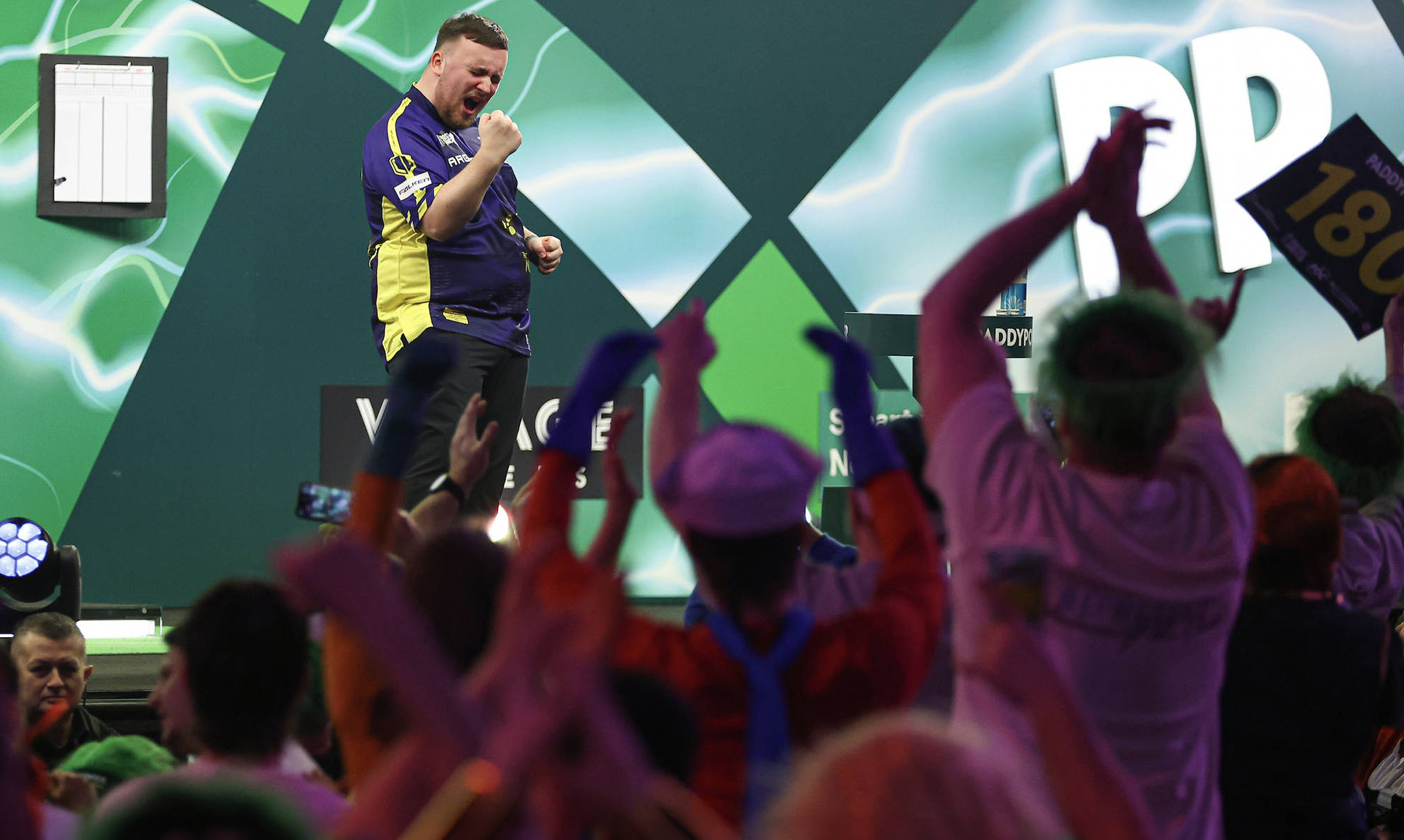 DartsWM 2025 live Finale Luke Littler Michael van Gerwen