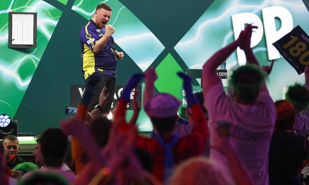 DartsWM 2025 live Finale Luke Littler vs. Michael van Gerwen