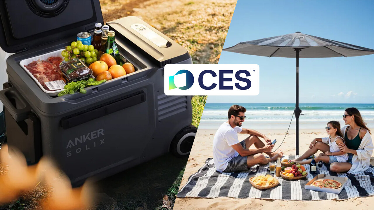 Rio Beach Marktschirm Mit Anchorx-Anker – 2,1m Strand- & Terrassenschirm Mit Tragetasche