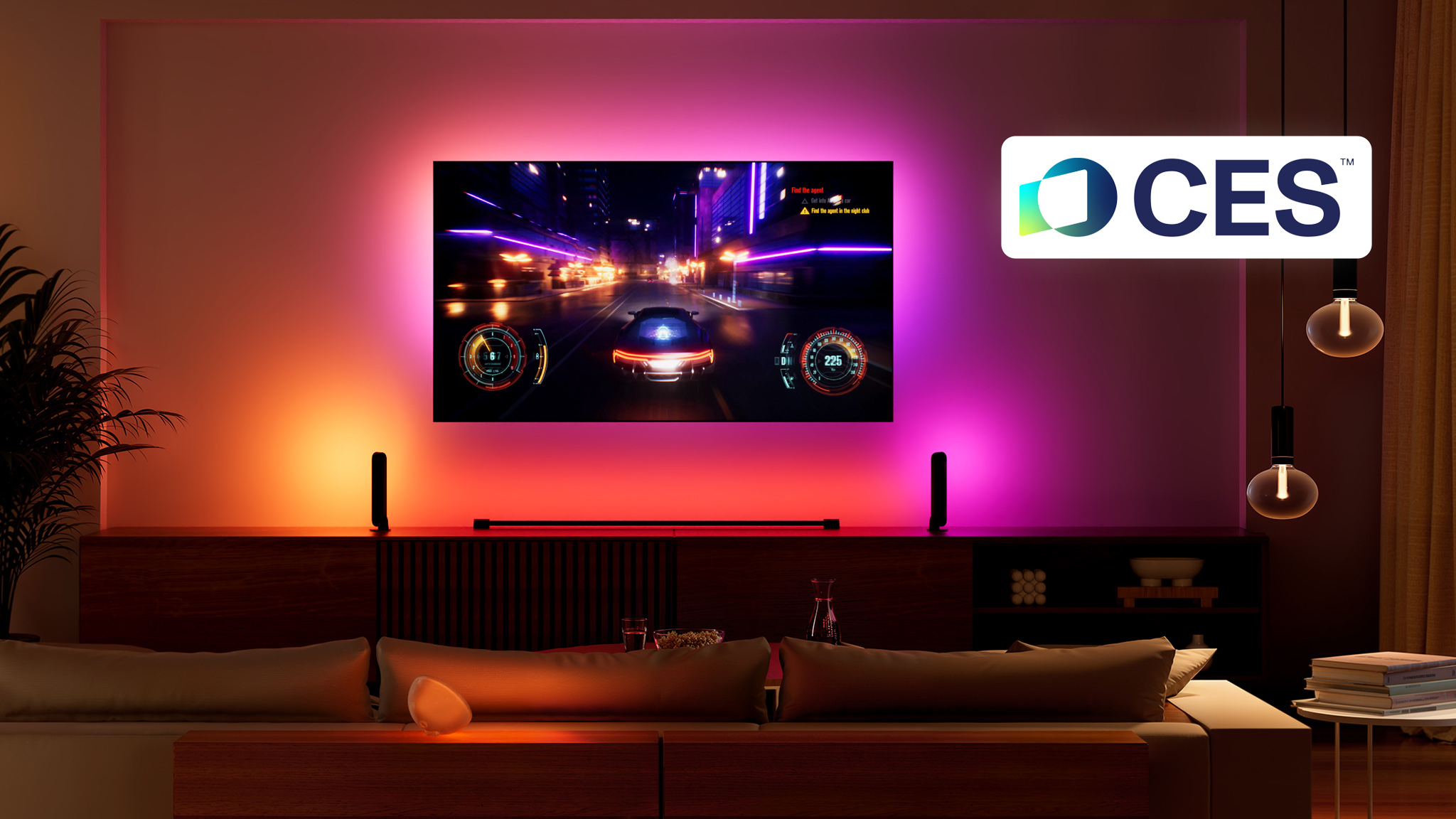 Philips Hue: Diese Licht-Neuheiten zeigt Philips auf der CES 2025