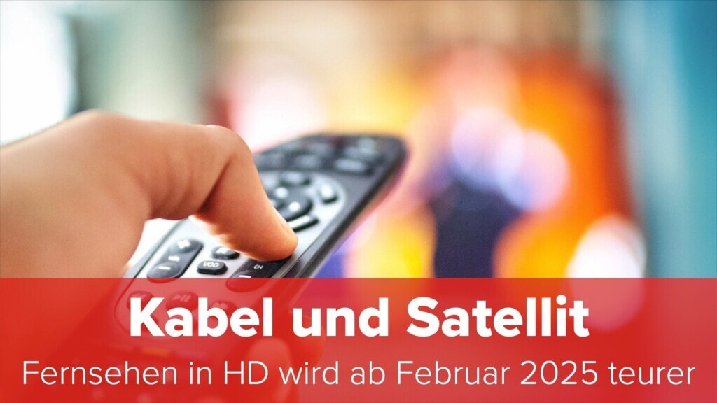Zdf Hd Satellit Kein Empfang 2021 Kabel und Satellit: Fernsehen in HD wird ab Februar 2025 teurer