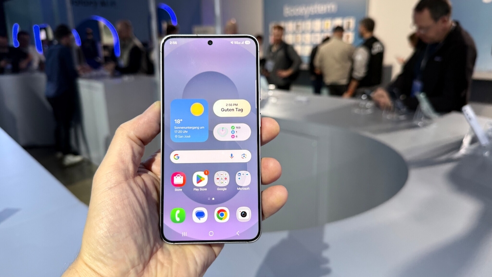 Samsung Galaxy S25: Display mit 6,2 Zoll