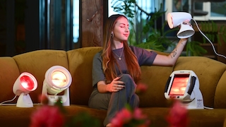 Heißer Tipp gegen kalte Muskeln: Rotlichtlampen im Test