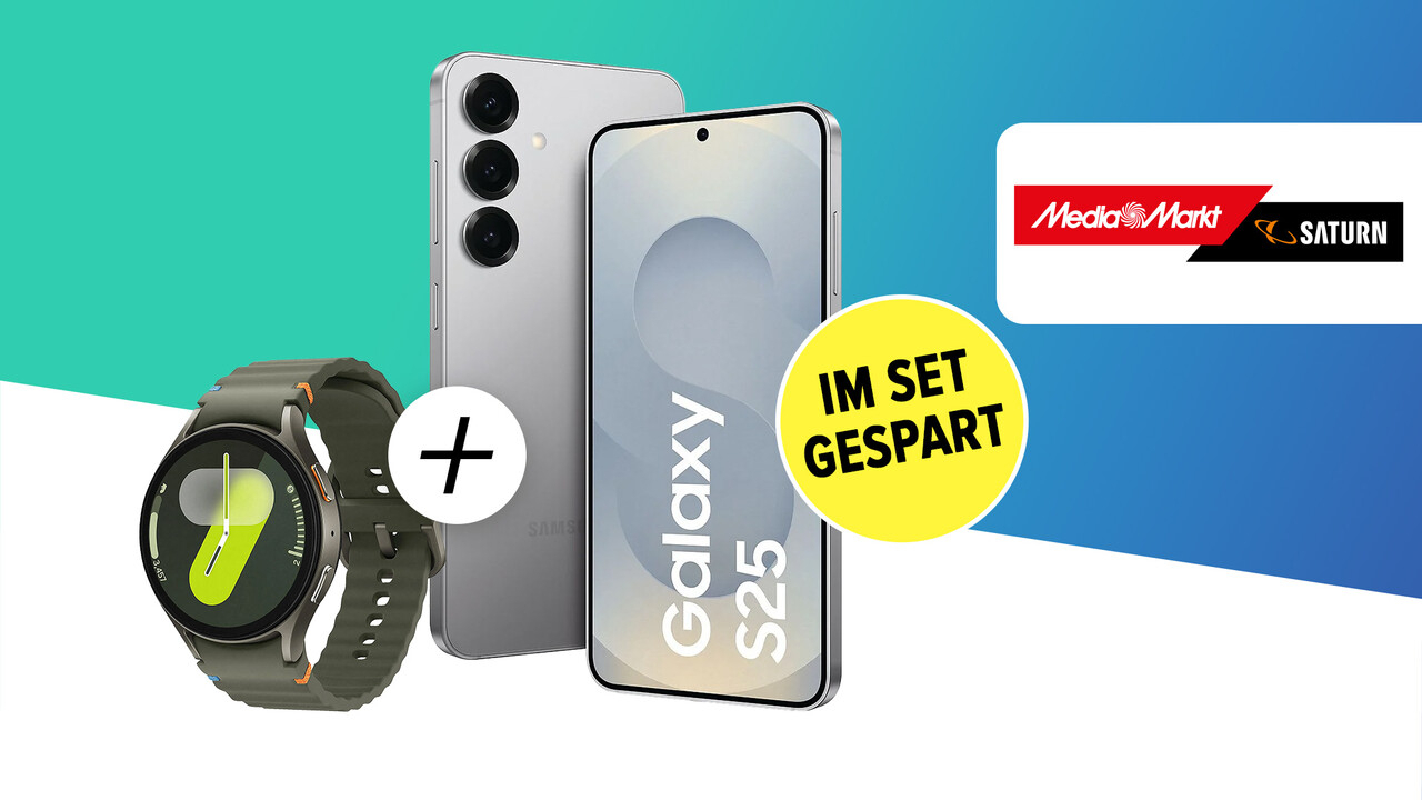 Handy Buchen Skr03 über 1.000 Euro Samsung Galaxy S25 mit Galaxy Watch 7 günstig im Set schnappen