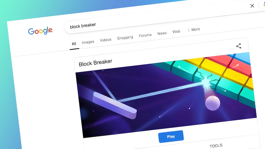 Exquisite Google Block Breaker Code Moment Illustration