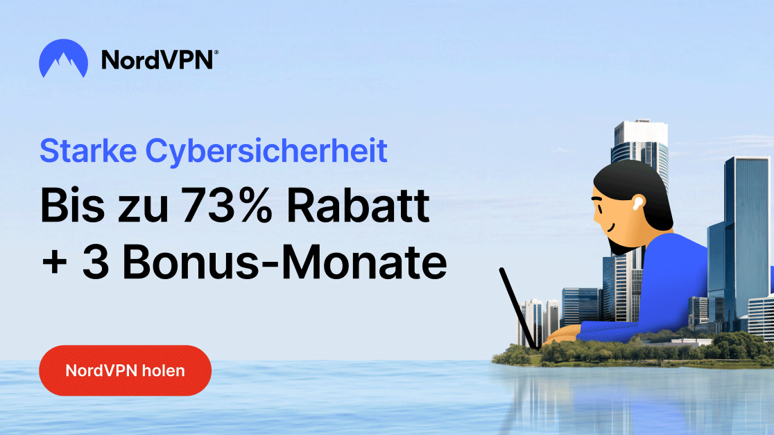 NordVPN im 2-Jahres-Abo jetzt 73 Prozent günstiger
