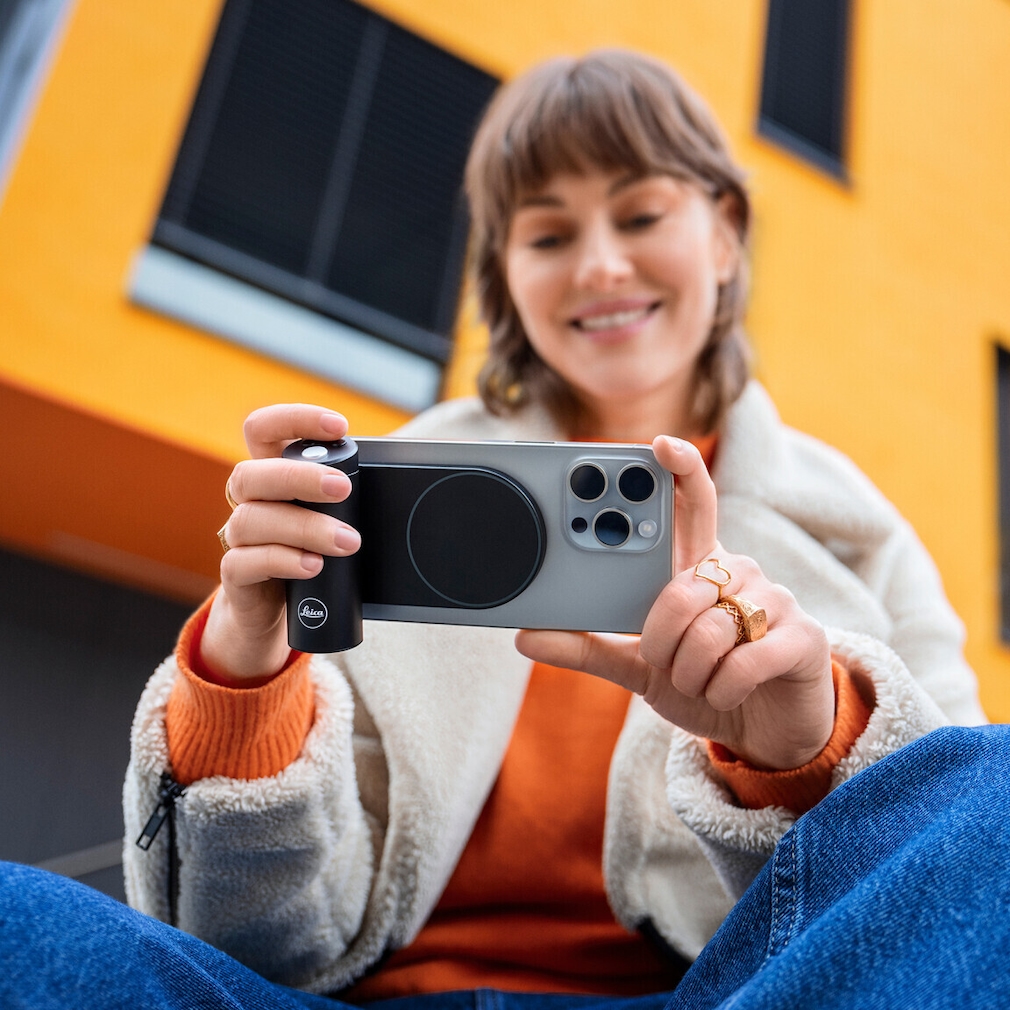 Leica Lux Grip Kameragriff für iPhones mit MagSafe COMPUTER BILD