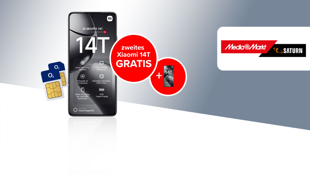 Media Markt, Saturn, Xiaomi, O2