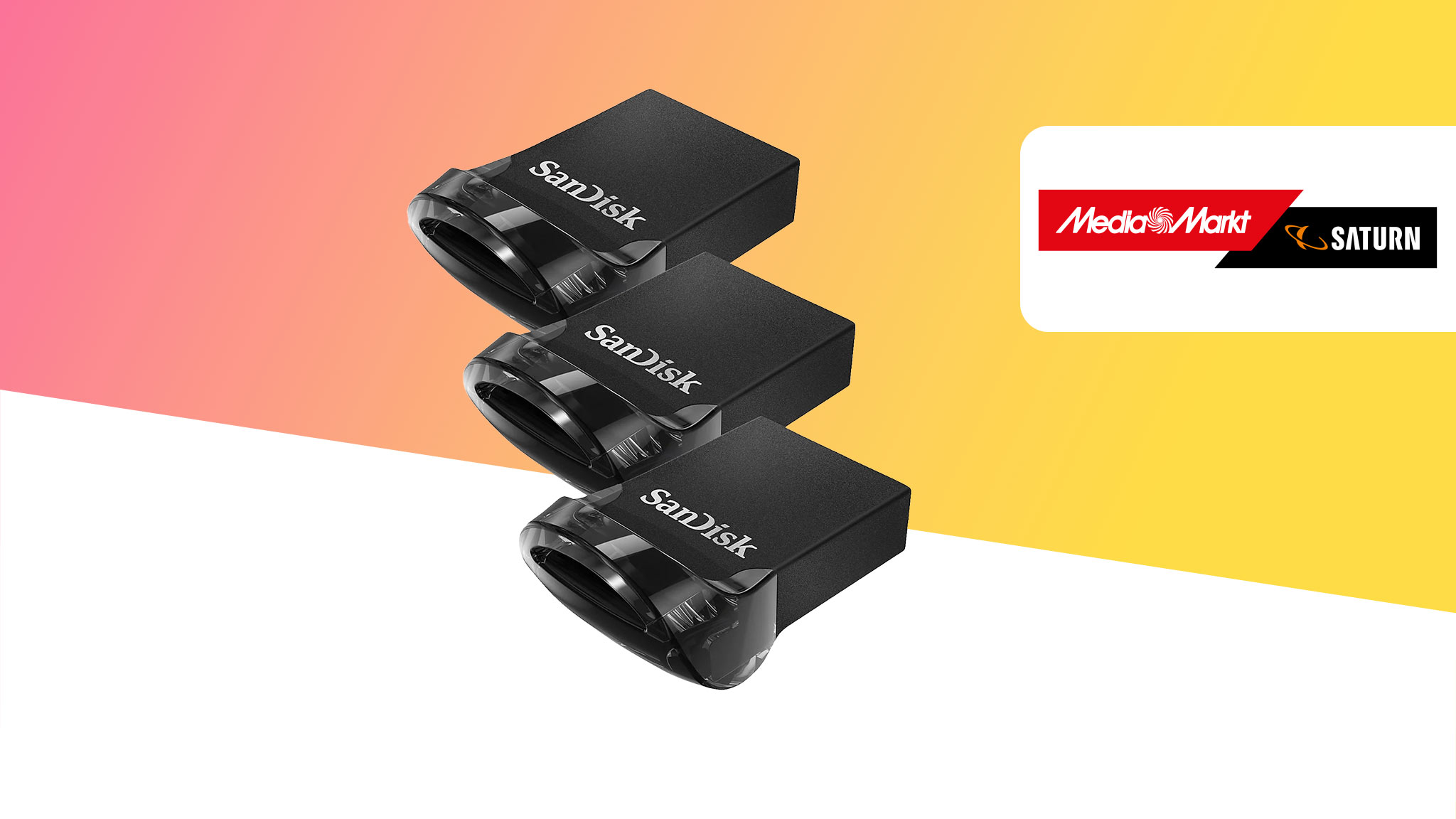 SanDisk Ultra Fit mit je 32 GB: Dreierpack für 15 Euro