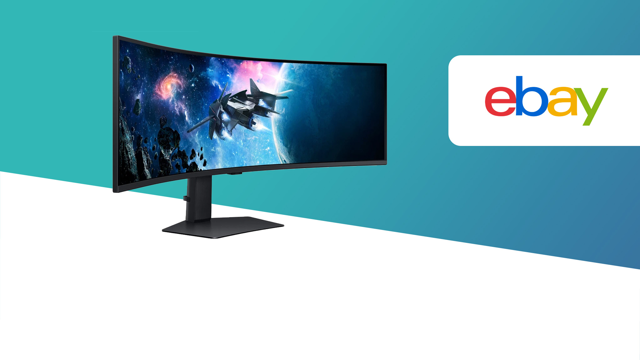 Curved Display, tolle Optik: Ebay bietet Samsungs Odyssey G95C für nur 690 Euro!