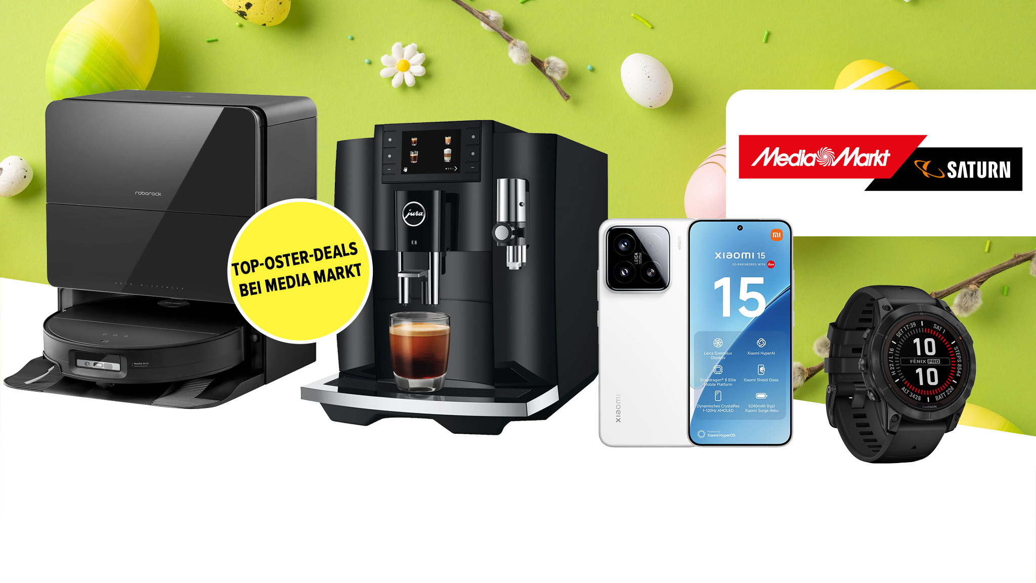 Jetzt sparen: Die besten Oster-Deals 2025 bei Media Markt